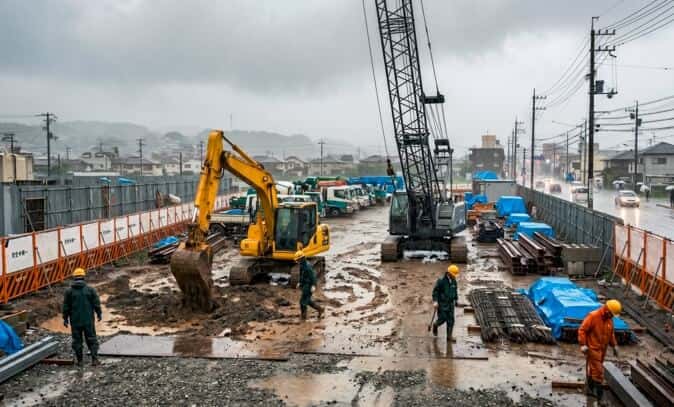 まだ6月だから大丈夫は危険!梅雨の現場で熱中症が増える本当の理由