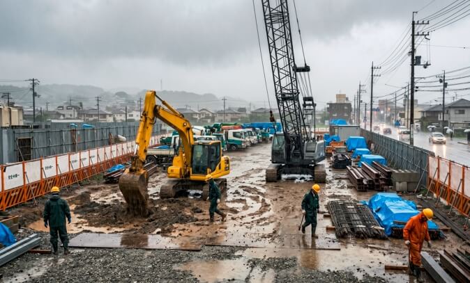 まだ6月だから大丈夫は危険!梅雨の現場で熱中症が増える本当の理由