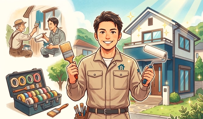 🏠「他の塗装屋よりも丁寧な仕事をする自信がある」──三代続く職人魂で箕面の外壁を守るオオエペイント