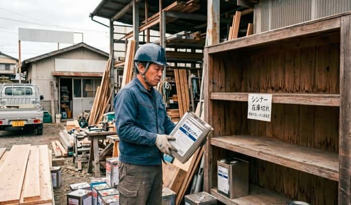 【シンナー不足】工務店向けに経産省が「直販ルート」開設!買い方と今すぐやるべき対策