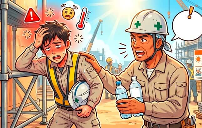 熱中症対策は教育から始まる|新人に必ず伝えたい危険サインと現場の声かけ術