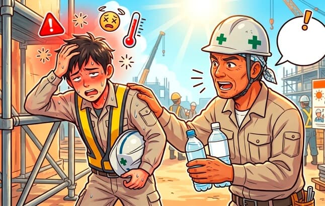 熱中症対策は教育から始まる|新人に必ず伝えたい危険サインと現場の声かけ術