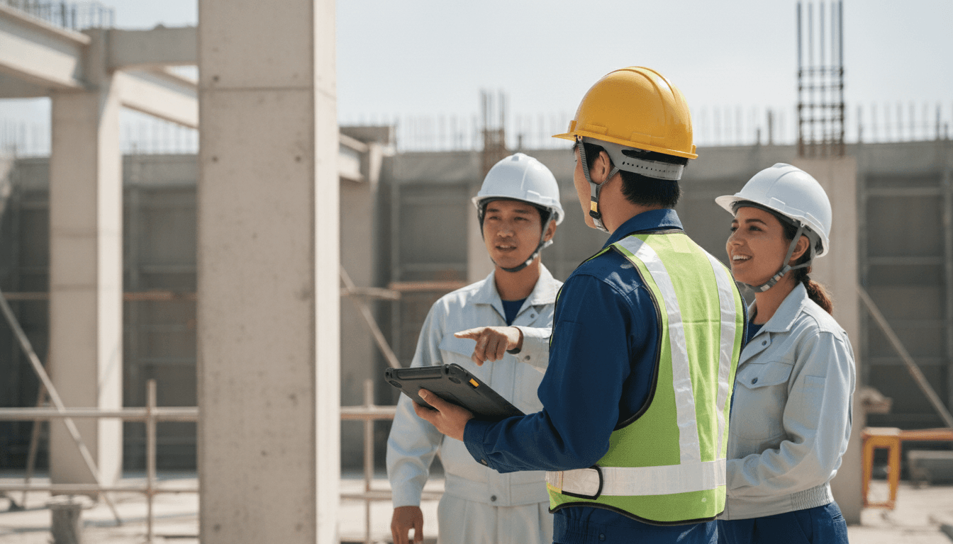 外国人材への安全教育が変わる 建設現場で注目されるオフライン同時通訳システム