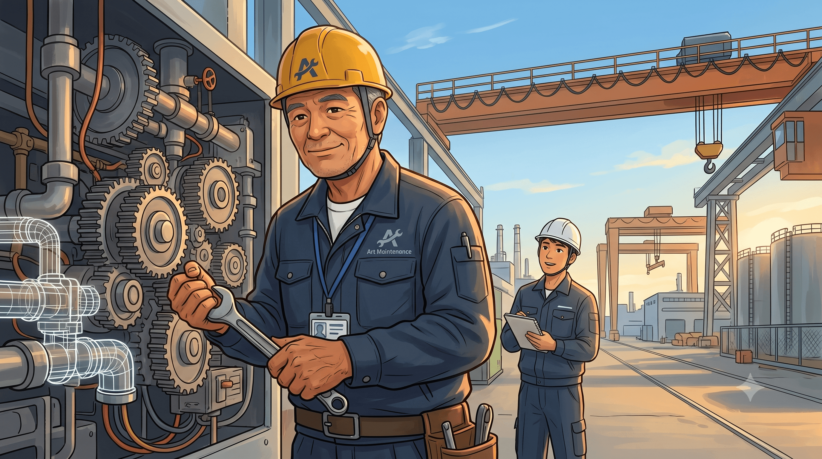 🔩「見えないところを、きっちりやる」──有限会社アートメンテナンスが25年守り続けてきた設備保全の流儀