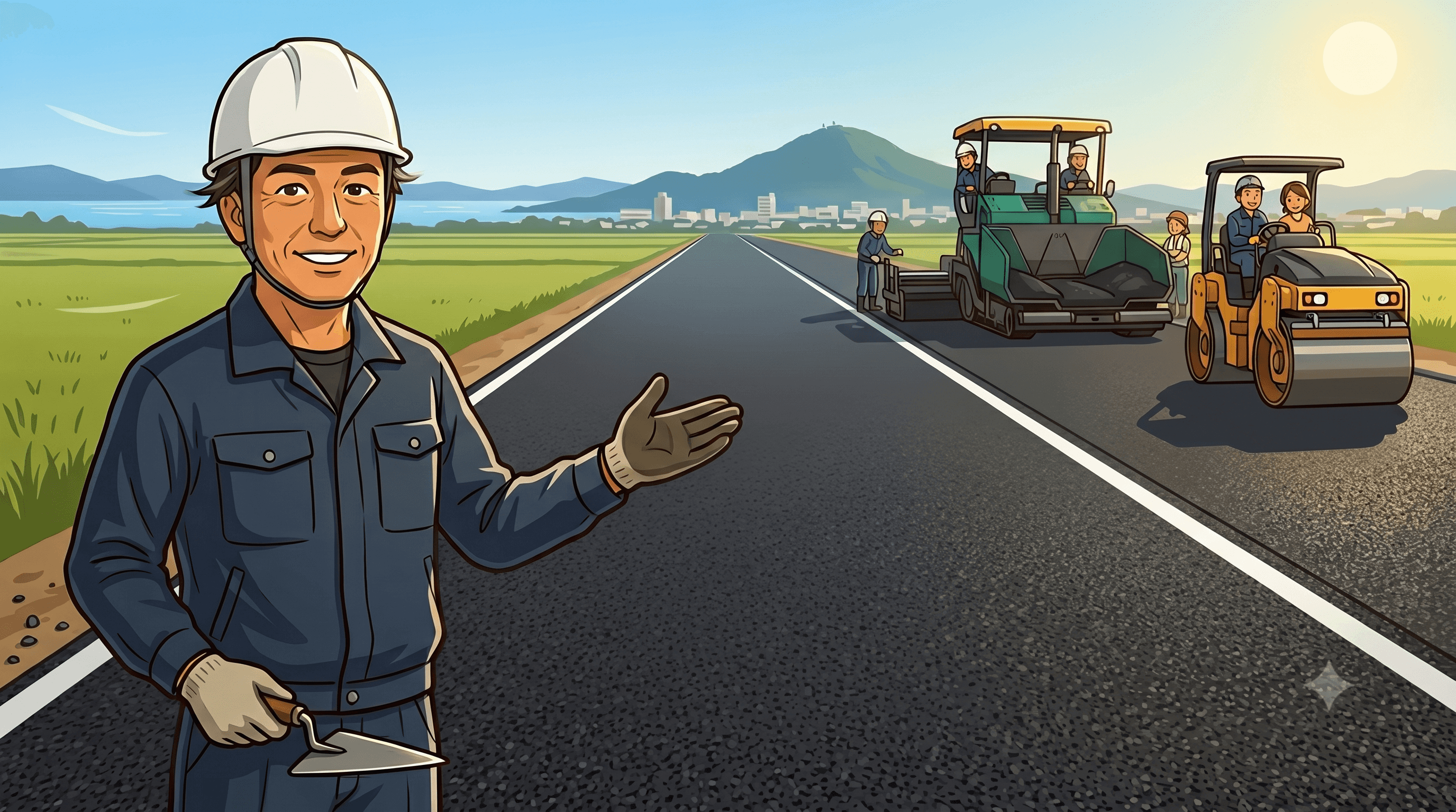 🛣️「黒くなれば綺麗、ではない」──株式会社道幸が貫く舗装の品質