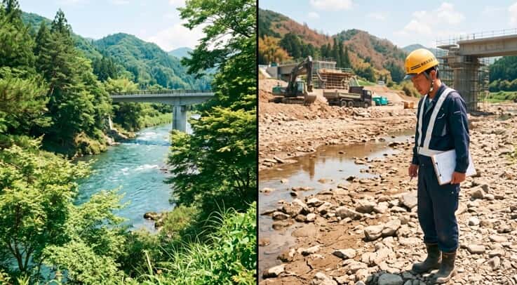 【渇水対策】国交省が水資源の影響評価ガイドライン案を策定!建設業への影響と対策