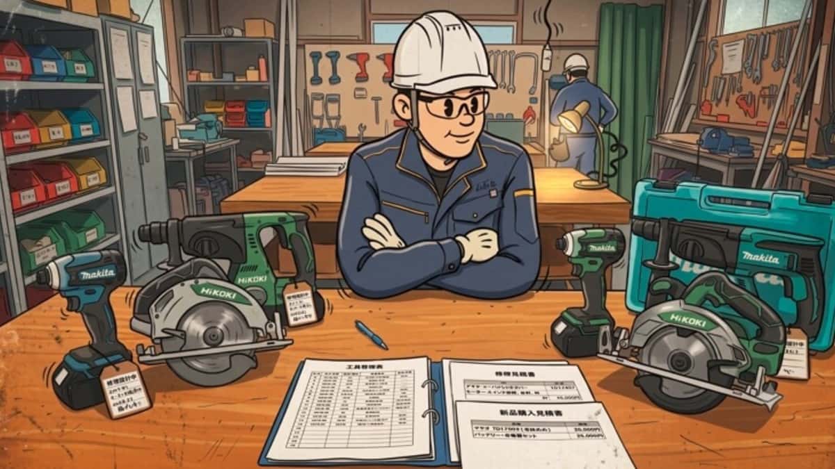 工具は修理と買い替え、どちらがお得?建設会社が知るべきコストの考え方