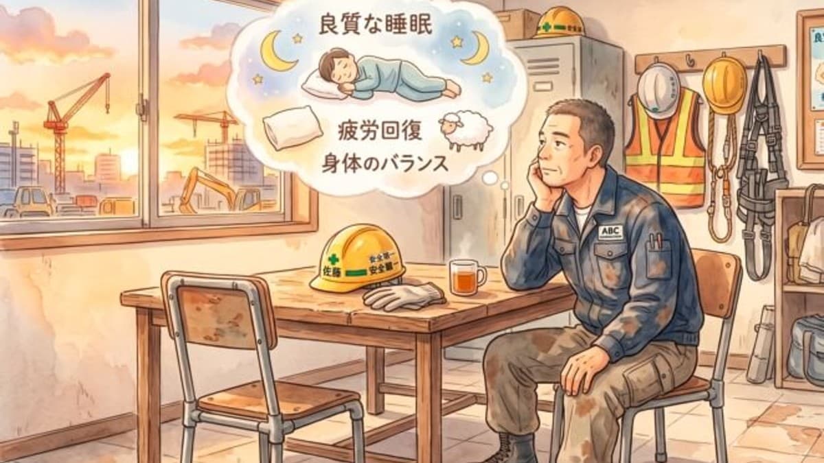 現場の疲れが取れない人は寝姿勢を見直そう 花王研究が示す睡眠改善のヒント