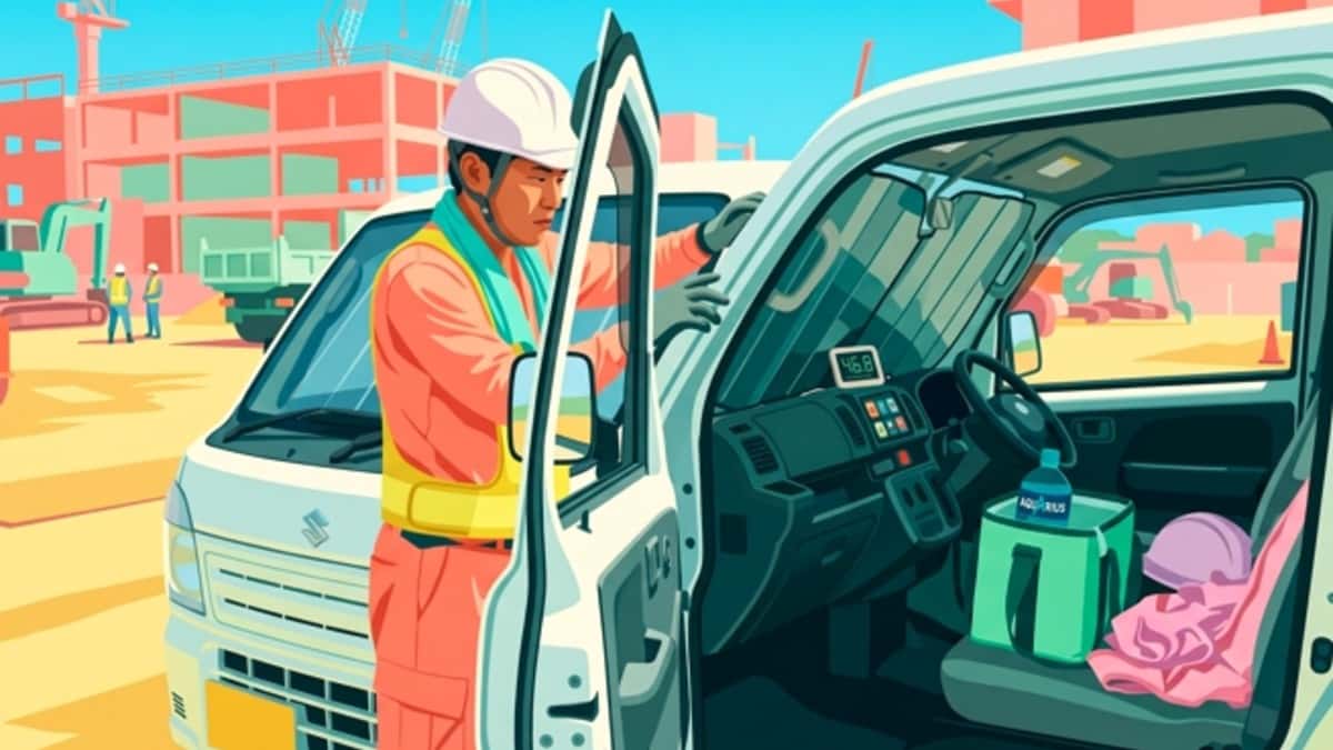現場車両は危険な暑さ!夏の車内温度対策で熱中症リスクを減らそう🚚☀️