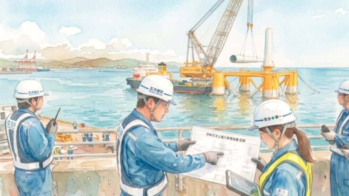 国交省、洋上風力の海上施工技術に7件採択で建設業に新商機