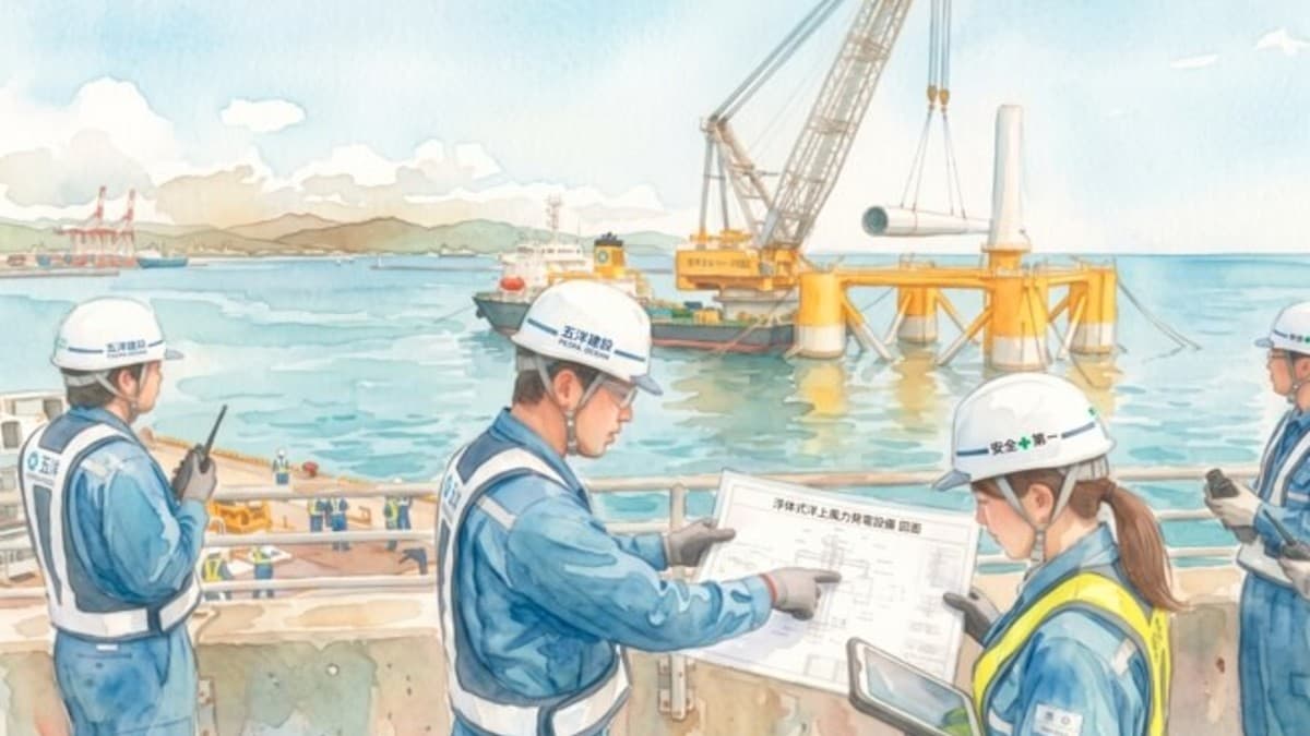 国交省、洋上風力の海上施工技術に7件採択で建設業に新商機