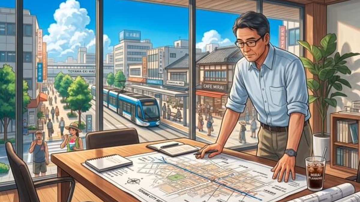 国交省が示す都市の未来図、拠点と交通軸を知れば商機が見える