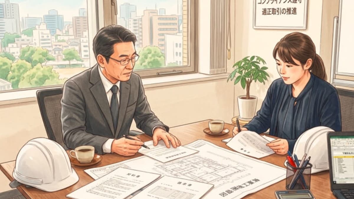建設会社が知っておきたい「下請代金」トラブルを防ぐポイント 信頼される会社が実践する適正取引とは