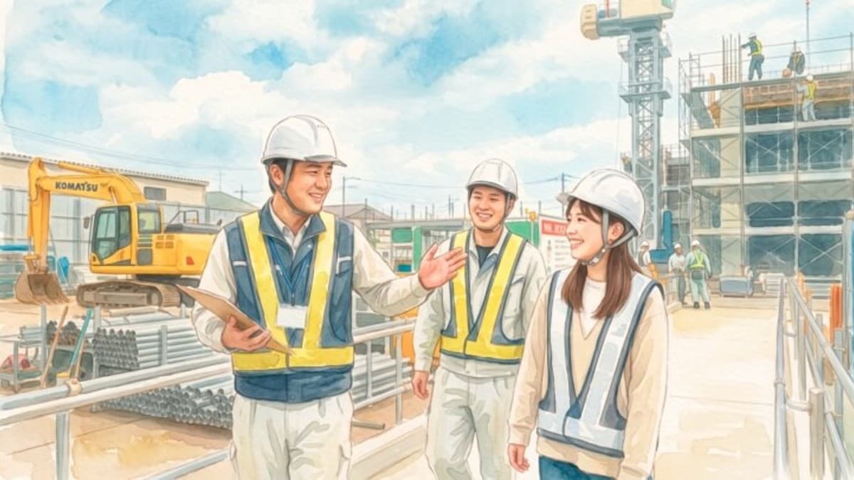 若手が「ここで働きたい」と感じる現場見学とは?採用につながる会社の見せ方を解説