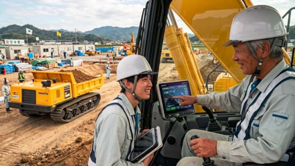 建設技能者の4人に1人が60代以上、採用難を技術でどう補うか