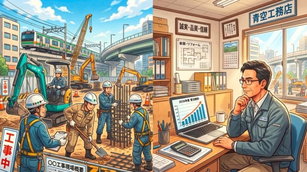 大手50社6月受注2.3%増も民間急減、中小建設業が今読むべき数字