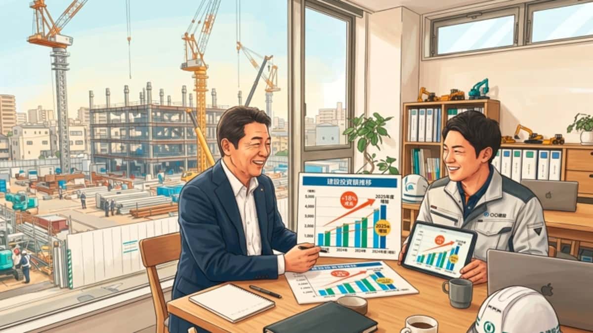 令和8年度建設投資は81兆円超へ、2.9%増が示す中小建設業の商機