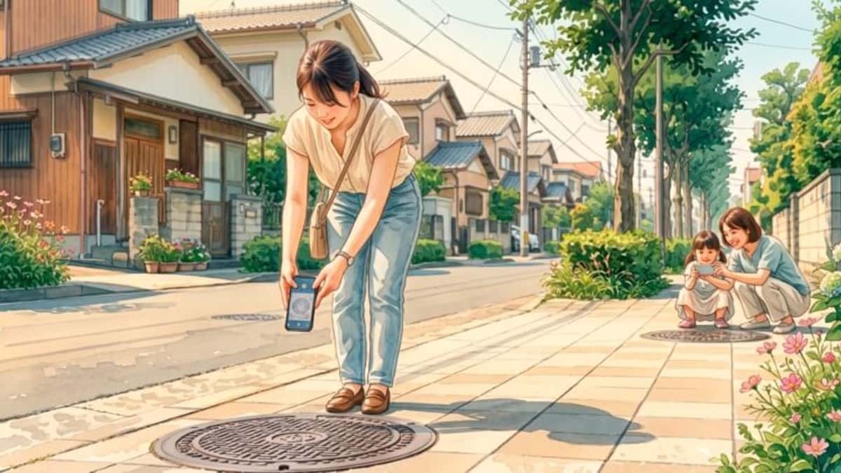 スマホで撮って投稿、千葉市がマンホール16000基を市民と点検