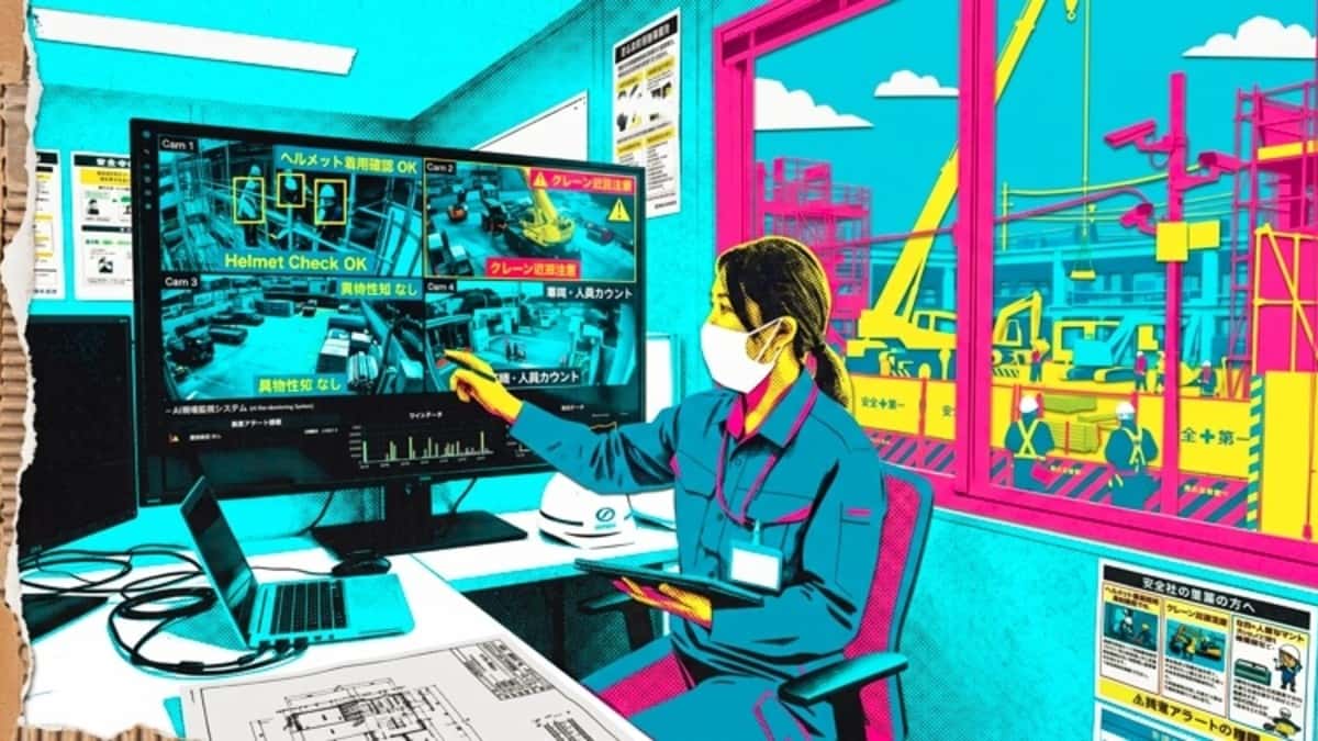 AIカメラで建設現場の「見に行く」を減らす。現場DXの新たな一手