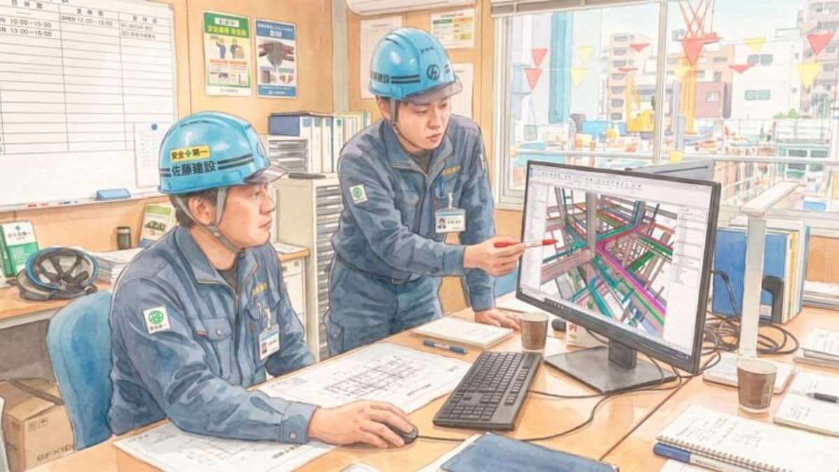 ポリテク千葉のBIM講座で施工図作成を大幅効率化!建設現場の生産性向上と技術習得法