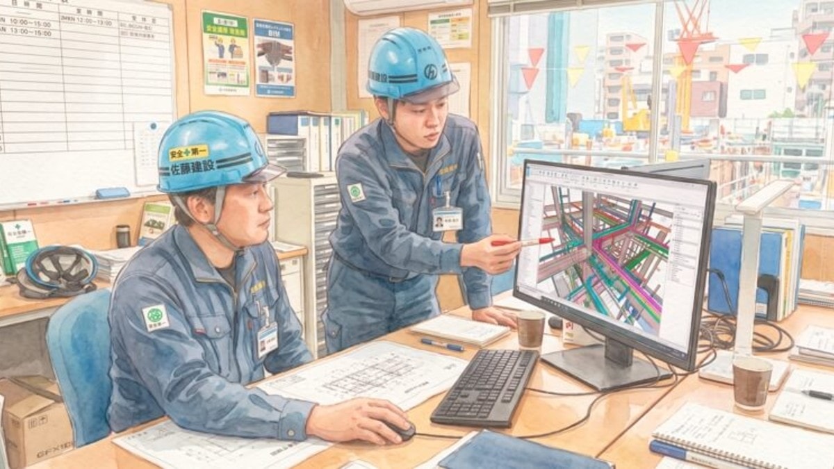 ポリテク千葉のBIM講座で施工図作成を大幅効率化!建設現場の生産性向上と技術習得法