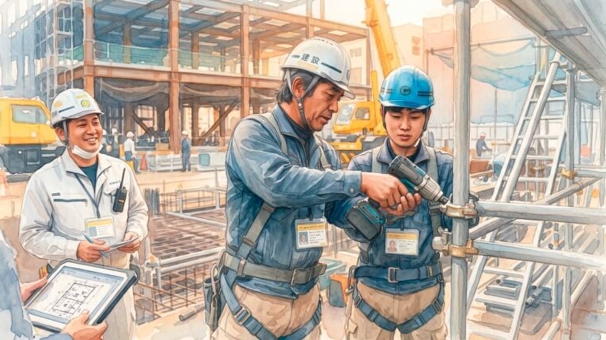 技能が上がれば退職金も上がる?建退共の見直しで変わる職人育成
