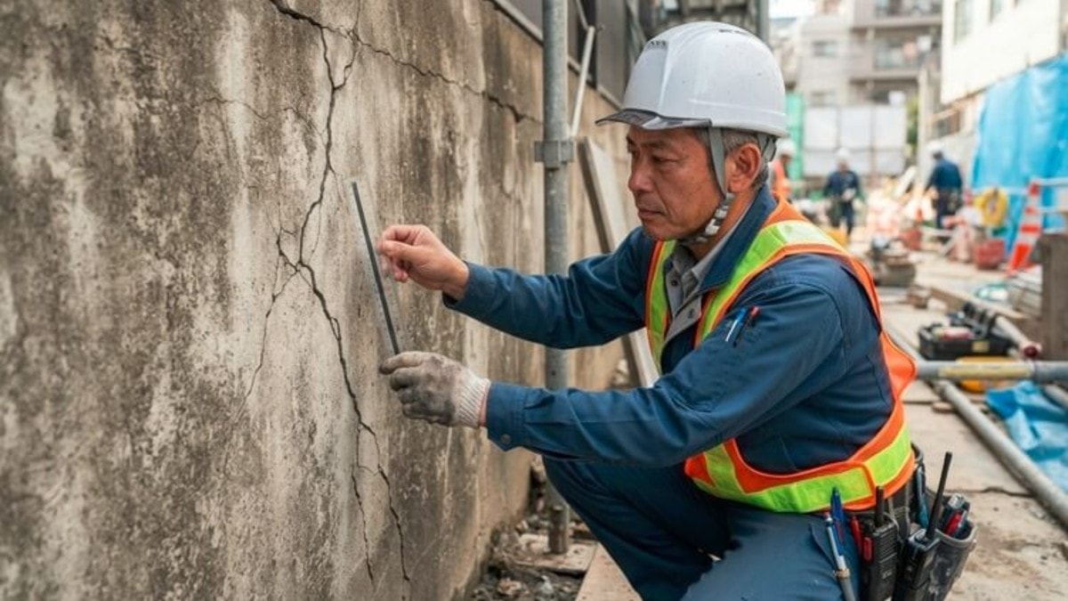 外壁のクラックを放置すると危険?構造クラックの見分け方と正しい補修判断
