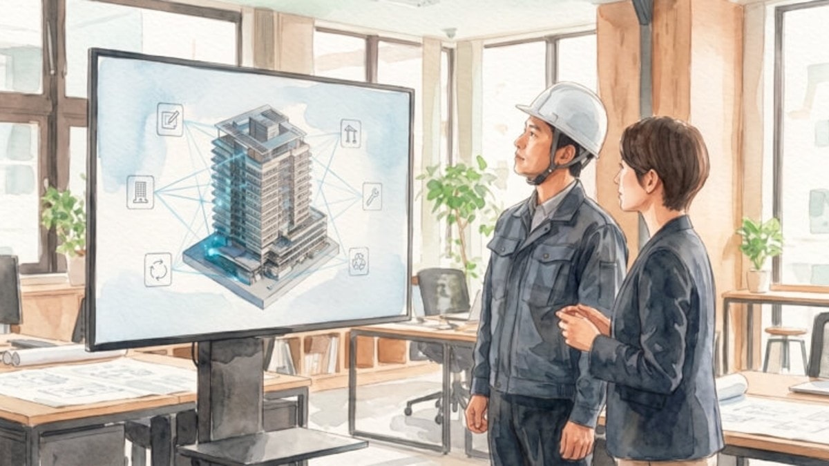国交省の建築DX戦略が11月公表へ、建物情報を一生活かす時代に