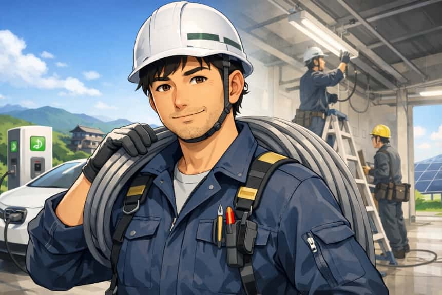 💡「ずっと独立したかった」── 16年の修業を経て、亀岡の電気工事に賭けた男の話