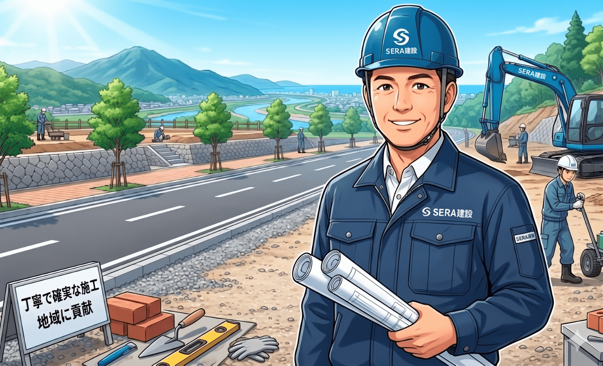 🏗️「丁寧に、確実に」──高知の土木会社・SERA建設が20代・30代に門を開く理由