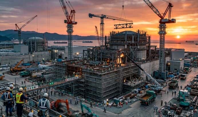 原発を2050年代までに最大14基建て替え!建設業界に訪れる大きなチャンスとは