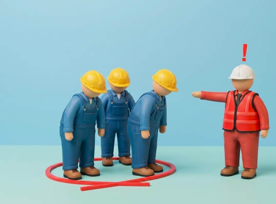 若手が辞める原因はこれだった?建設業で嫌われる“古い現場文化”ランキング