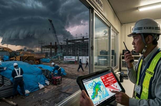 降雹被害は他人事ではない 建設現場を守る新アラートサービスが防災対応を変える
