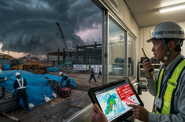 降雹被害は他人事ではない 建設現場を守る新アラートサービスが防災対応を変える