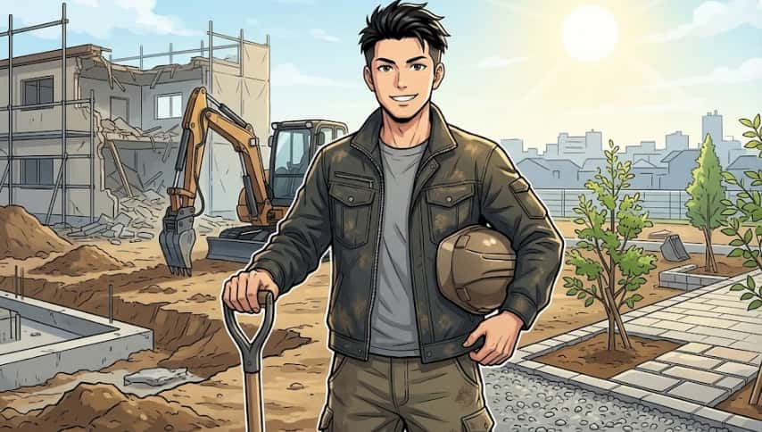🏗️「土木も外構も解体も、全部うちでやる」──28歳一人親方・若林滉希代表の挑戦