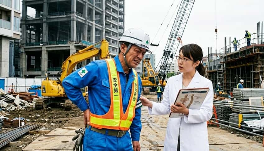 建設現場の腰痛、放置すると年間6,480万円の損失に──ダイヤ工業株式会社の「DARWING WELLNESS PARTNER」が提案する新しい腰痛対策