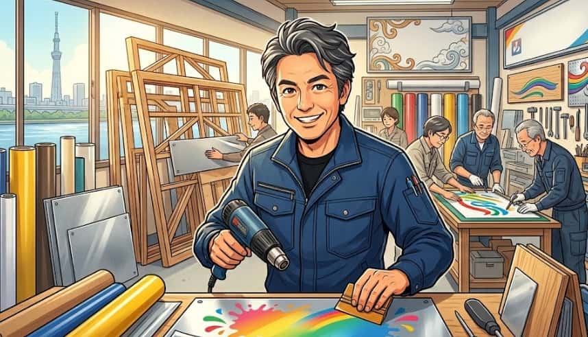 🪧「楽しく仕事しようよ」──株式会社カスタムが40年守り続けてきた看板職人の流儀