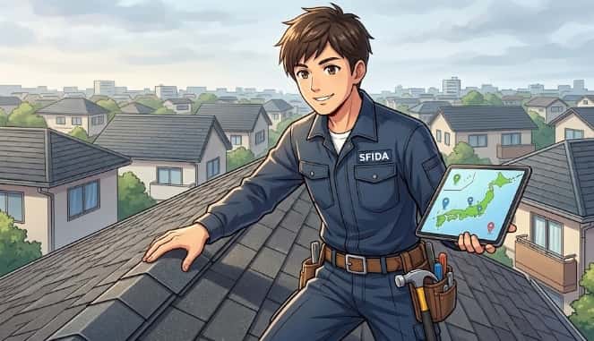 🏠「断らない姿勢と広い対応力で信頼をつかむ」──SFIDAが屋根工事で選ばれる理由