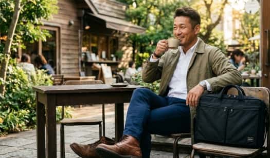 「何を着ればいい?」に終止符を。現場と街をシームレスにつなぐ「大人カジュアル」の新基準