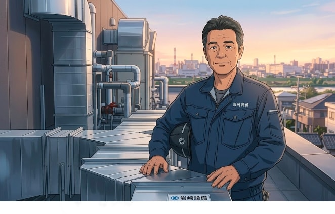 🌬️「AIにはできない仕事がある」──ダクト工事一筋、岩﨑設備が守り続けるもの