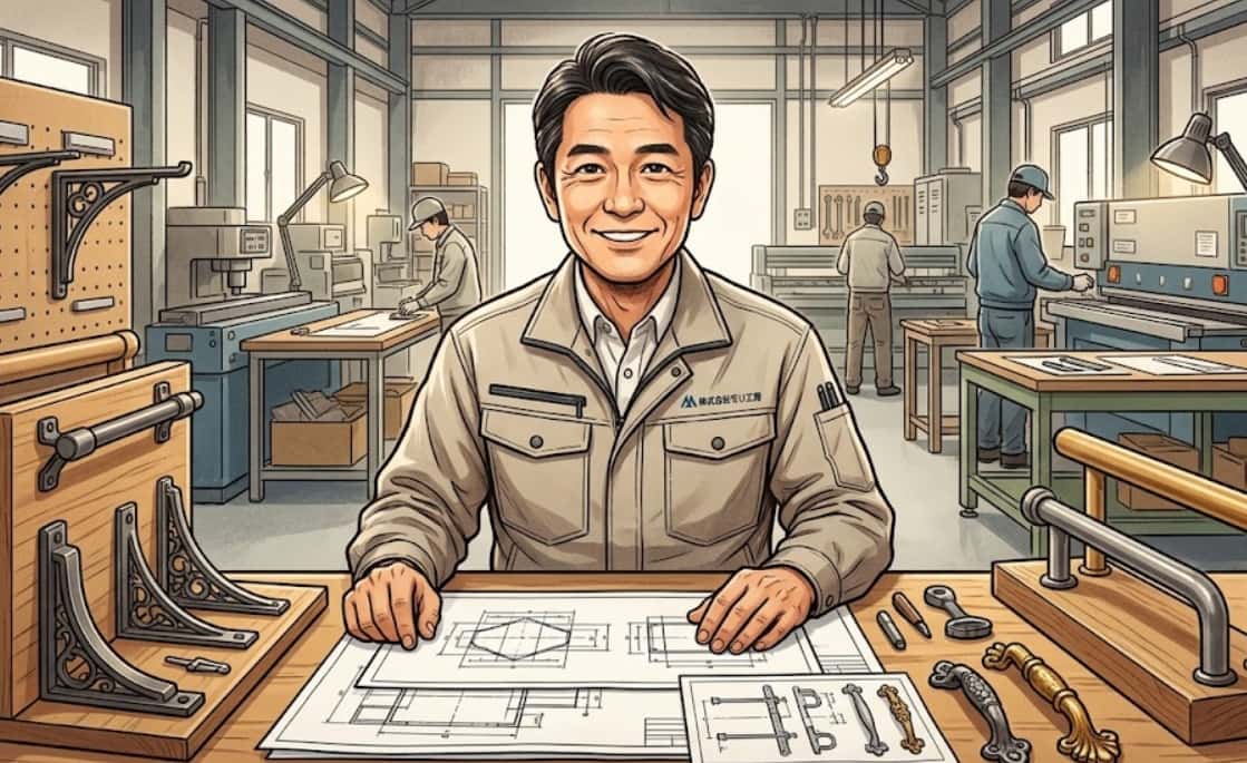 🔩「自分にはこれしかなかった」──株式会社モリ工房が40年守り続けてきた建築金物の仕事
